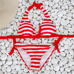 Super Cute Striped Bikini !!! - LOLLY LIPS