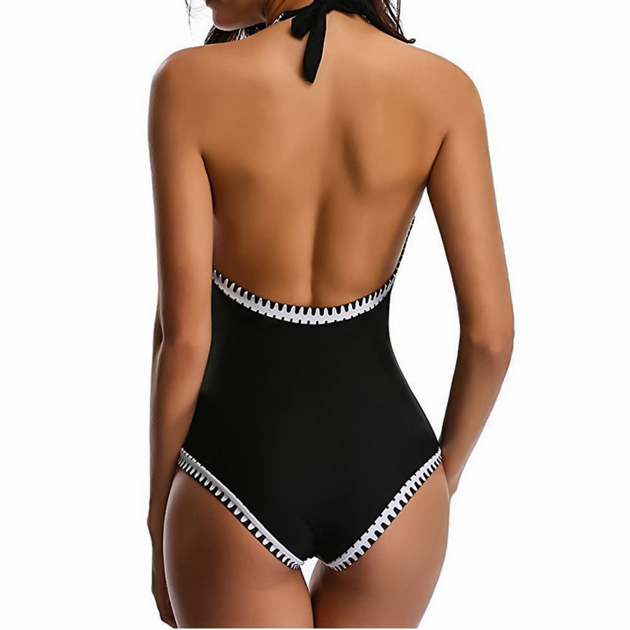 Sexy One Piece Halter Neck - LOLLY LIPS