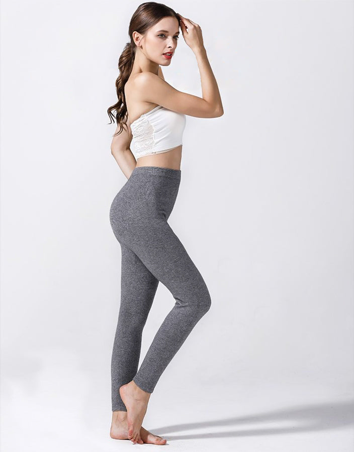 100% Cashmere Leggings - LOLLY LIPS